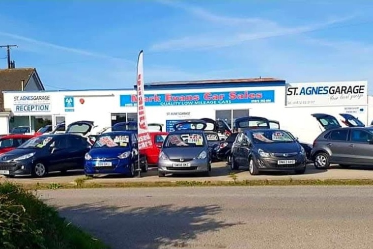 Mark Evans Car Sales in St Agnes, Cornwall
